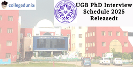 UGB PhD Interview Schedule 2025 Released